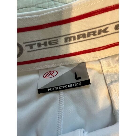Rawlings white baseball knickers - Picture 5 of 7